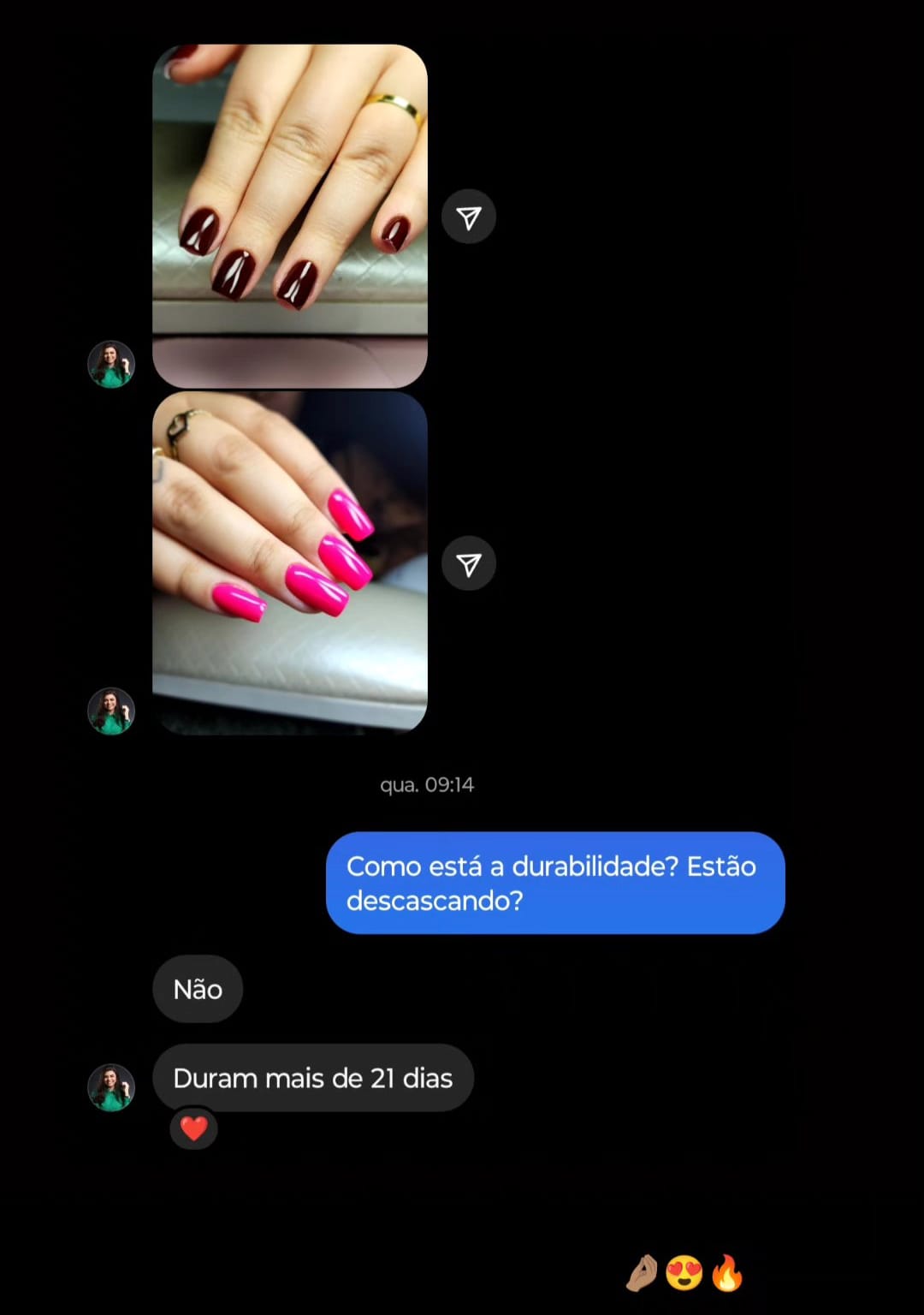 Depoimento de aluna 5